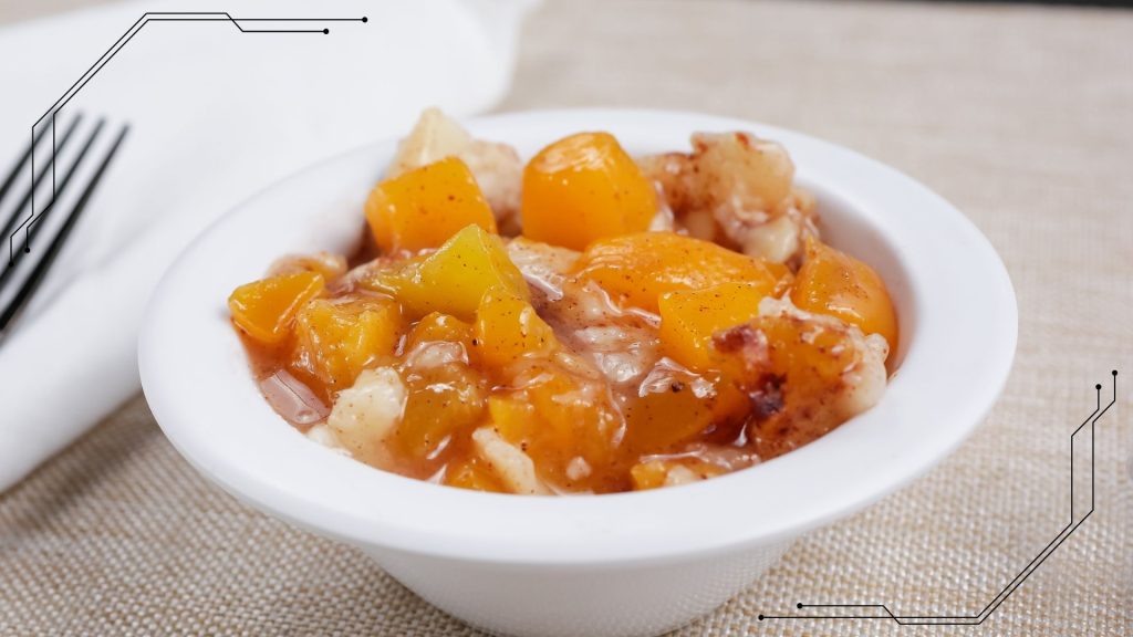 Peach Cobbler With Fresh Peaches Recipe